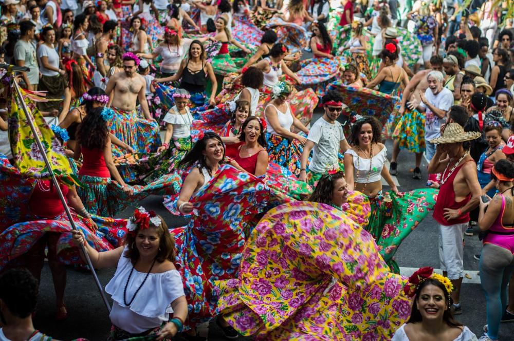 Kanaykõ é um dos blocos previstos para arrastar foliões nas ruas de BH (Foto: Edgar Corrêa) 