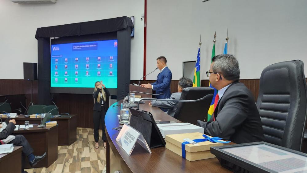 Apresentação da nova ferramenta aos parlamentares e público Foto: Graciliano Candido