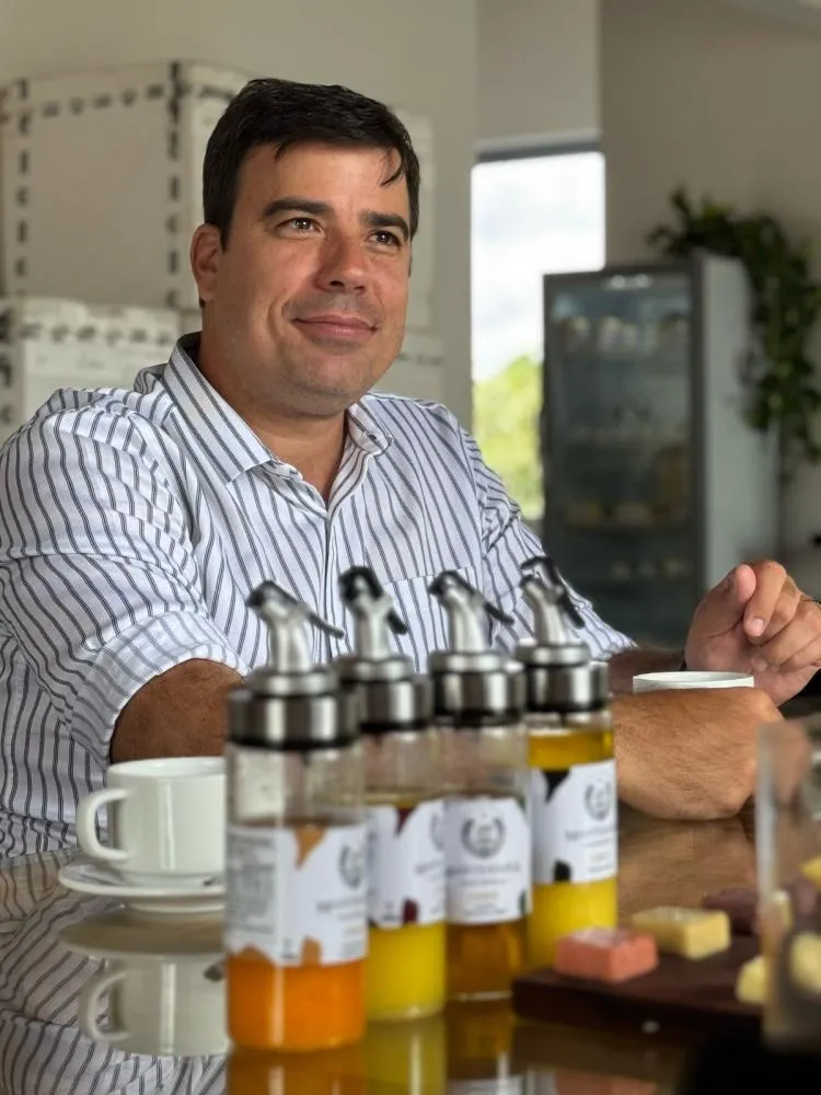 Secretário de turismo, em visita técnica. Foto: Divulgação