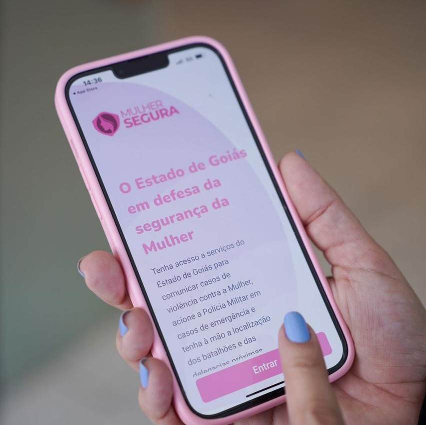 App já conta com mais de 2 mil downloads. Foto: Secretaria de Segurança Pública de Goiás